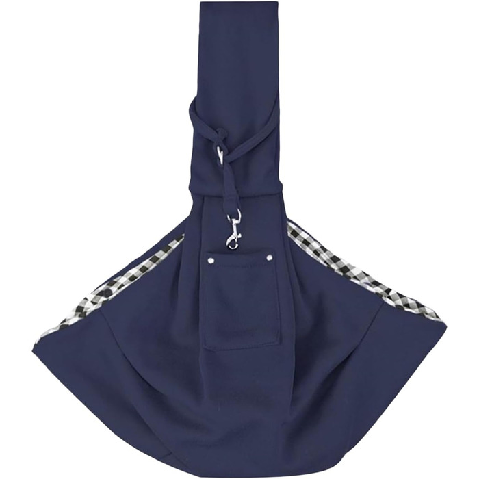 Сумка-кенгуру для собак та котів | Ергономічна сумка-кенгуру для прогулянок | Підходить для маленьких собак та кошенят, блакитна