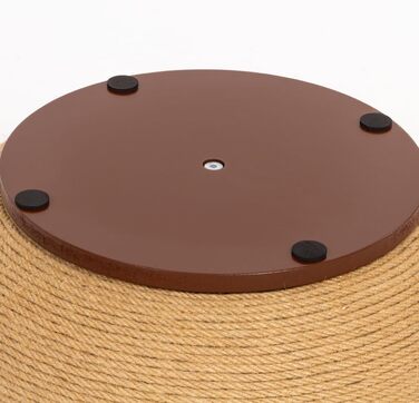 Котяча дряпальня з миски CanadianCat - лежанка з сизалю, 45x45x16 см