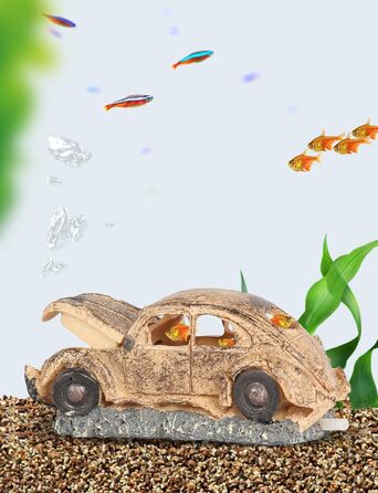 Декорації для акваріума Boxtech: штучні камені та рослини з полірезину