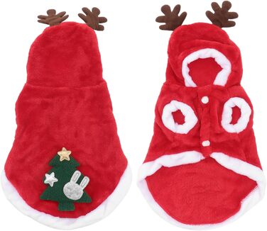 Костюм для собаки/кішки Holibanna на Новий Рік: теплий зимовий костюм (M)