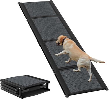 Рампа для собак у машину Hunderampe, складна, з килимком, до 110 кг, для авто, вантажівок, SUV
