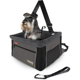 Автокрісло для собак EzyDog Drive Booster - чорний, для маленьких та середніх порід