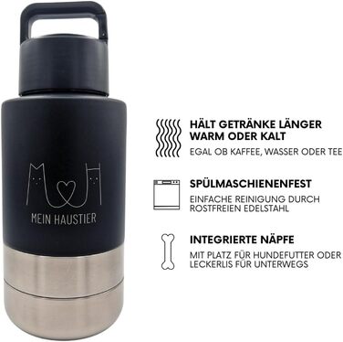 TravelBuddy 3-в-1: Поїлка для собак з мискою - витоків не буде | Для подорожей та прогулянок