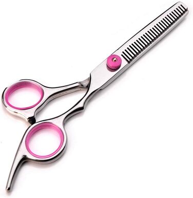 Набір професійних ножиць для грумінгу домашніх тварин 6.0 дюймів (5 шт.) з нержавіючої сталі, для стрижки та витончення шерсті, для салонів та грумерів