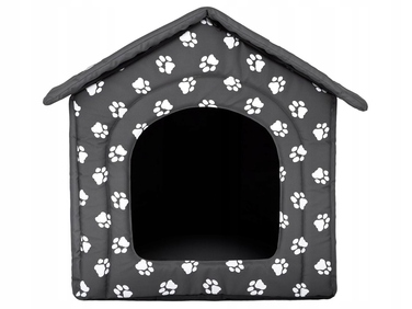 Буда для собак Doggy R4, м'який закритий будиночок-кожець для дому, 60x55x60 см