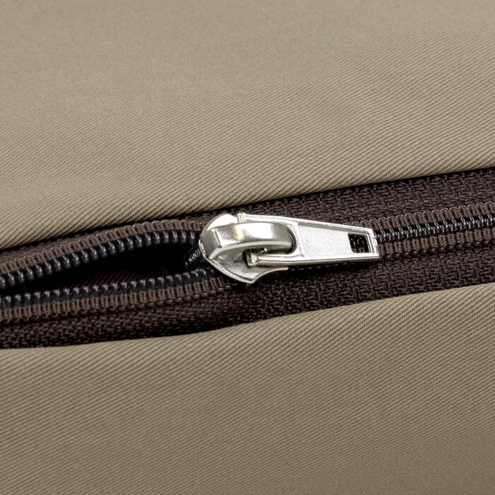 Ортопедичний лежак для собак Doctor Bark з флісовою поверхнею, великий (L - 100x70 см, бежево-золотистий)