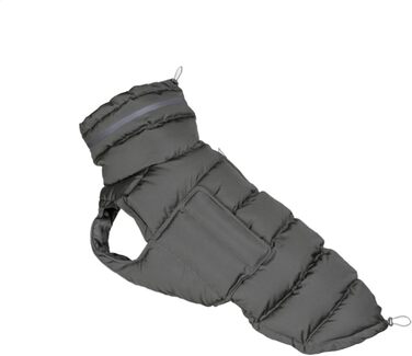 Водонепроникний зимовий пуховик для собак - тепла куртка для собак на холодну погоду, сірий | Зимовий одяг для тварин