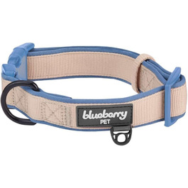 Blueberry Pet класичний неопреновий нашийник для собак, кремовий, розмір M, м'який і міцний