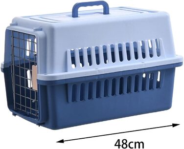 Складана переноска для собак Rockible: міцна переноска для котів та кошенят (блакитна)