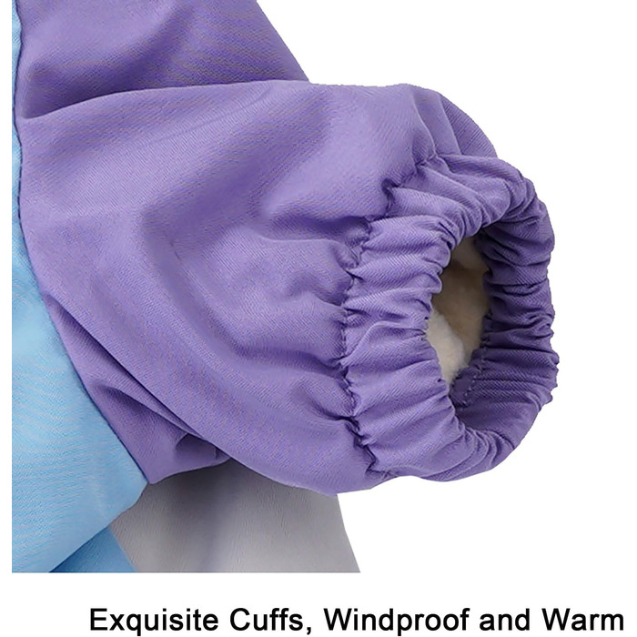 Теплий водонепроникний пуловер для собак з плюшевою підкладкою, світловідбиваючий пуловер для цуценят для прогулянок та походів (Blue, Small)