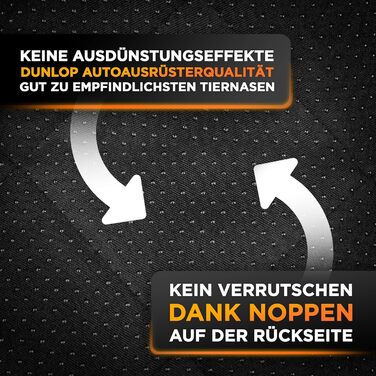 Захист для багажника автомобіля Dunlop - килимок для собак, водовідштовхувальний, з захистом краю багажника, килимок для собак, захист багажника, килимок для багажника автомобіля