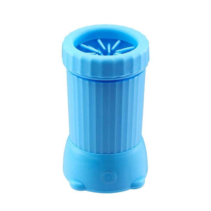 Автоматичний очищувач лап для собак, електричний | Автоматична мийка лап для собак, USB-зарядка, блакитний