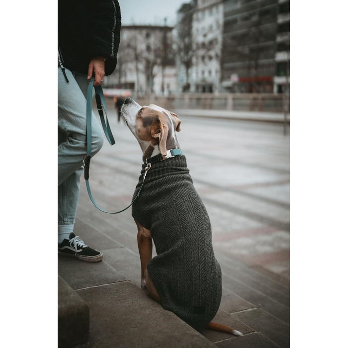 Hunter Hundepullover GENF - антрацитовий, розмір 50: теплий, м'який, з переробленого поліестеру