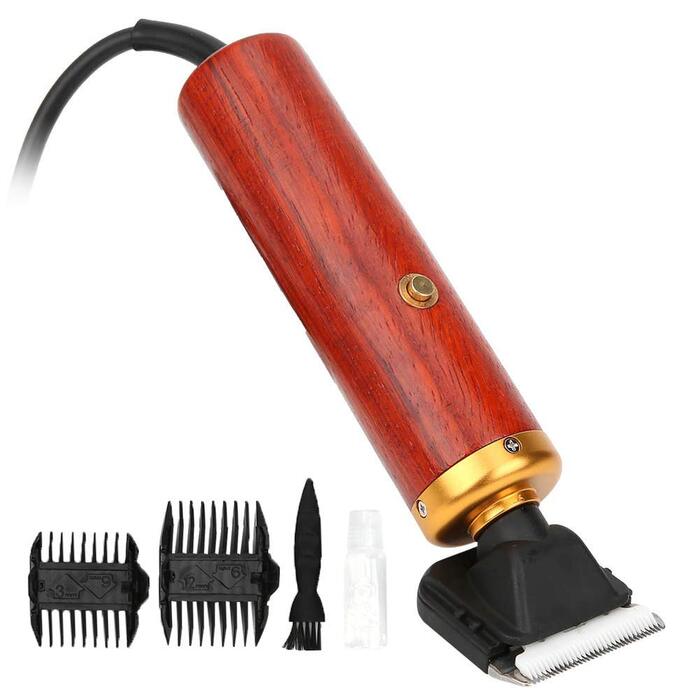 Електрична машинка для стрижки собак та котів, професійна, безшумна, акумуляторна, для догляду за домашніми тваринами (EU Plug)