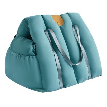 Автокрісло для собак та котів - переноска, автосидіння для тварин з регулюванням, бавовняна підкладка, з ременем безпеки, портативна підставка для собак та котів