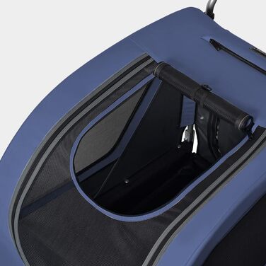 Фаррад-причіп для собак Doggyhut Tiggo 80405 (Блакитний) - 2 в 1: причіп та візок для собак до 35 кг