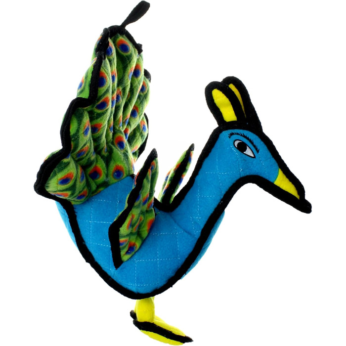 Іграшка для собак Tuffy T-Z-Peacock Zoo Павич, міцна тканина