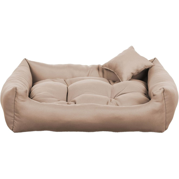 Gutekissen® Лежанка для собак, подушка для собак, лежанка для собак - міцна, висока якість NEO (M - 80x65, Бежевий) M - 80x65 Бежевий
