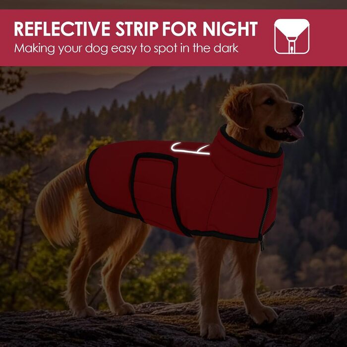 Теплий зимовий одяг для собак AOFITEE: водонепроникний флісовий одяг з інтегрованим шлейкою для малих порід (Йоркширський тер'єр, Вест Хайленд Вайт)