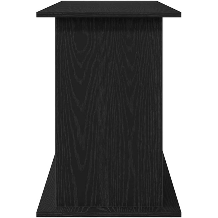 Тумба для акваріума vidaXL 121x41x58 см, ДСП, чорний дуб, міцна акваріумна підставка-шкаф