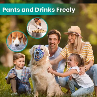 Майтка для собак: зручна, дихаюча, для дресирування та грумінгу (Blue, SIZE 6)