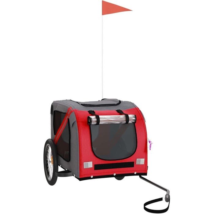 Навіс для велосипеда з переносною кліткою для собак та котів Oxford & Eisen, 133,5x69x73,5 см, модель 93880