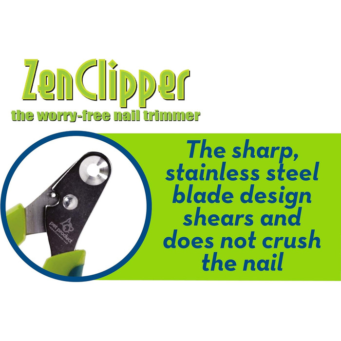 Zen Clipper – революційний тример для кігтів тварин з обмежувачем, безпечне підстригання кінчика кігтя для собак і котів