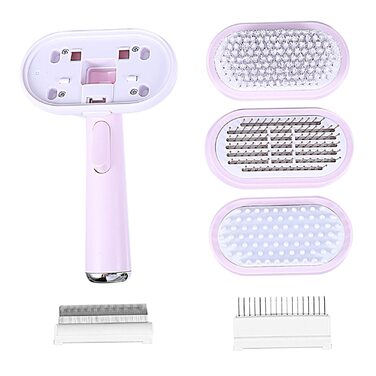 Щітка для котів BESPORTBLE з масажною функцією для догляду за шерстю, видалення шерсті, аксесуари для чищення котів з ергономічною ручкою