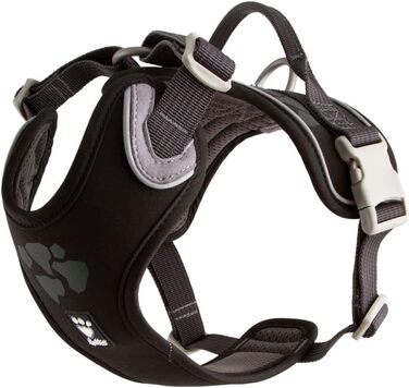 Шлея для собак Hurtta Weekend Warrior, чорна, 80-100 см