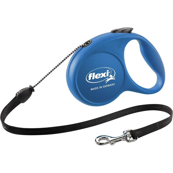 Автоматичний повідок для собак FLEXI Classic Basic M, синій
