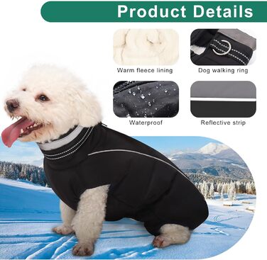 Тепла куртка для собак July's Song: флісова підкладка, бавовна, без рукавів, з нагрудником та світловідбиваючими смугами. Ідеально для зими та осені. Рожевий колір, для сук.