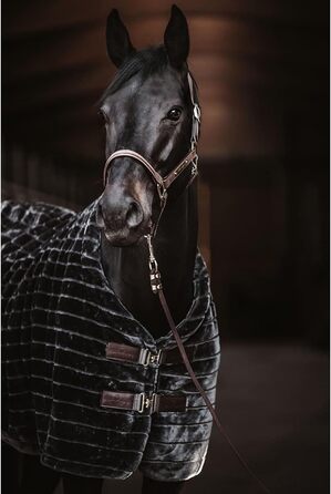 Кінська попона Kentucky Horsewear з штучного хутра, 140 см, сіра
