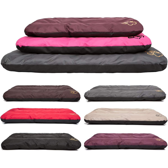 Матрац для собак, лежанка для тварин - Eco, 90 x 60 см, світло-коричневий