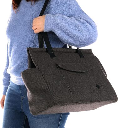 Сумка-трансформер Flamingo Gladys, 58x32x34 см, коричнева