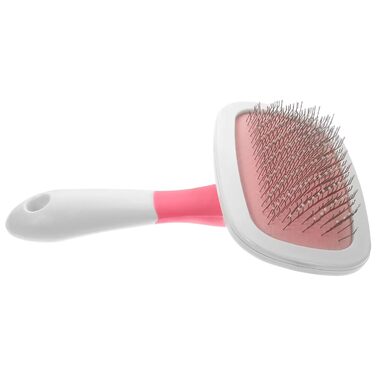 Масажна щітка для тварин ULTECHNOVO 3 шт. - вичісування шерсті котів та собак, рожева