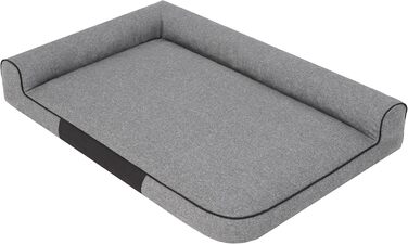 Крісло-ліжко для собак XL, 100x66 см, темно-сірий колір, EKOLEIN
