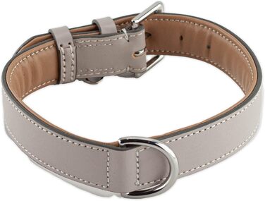Лідяний нашийник для собак Brute Strength - світло-сірий, розмір L (46-53 см)