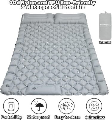 Підставка для авто-матрацу EULANT - розширювач заднього сидіння для собак та комфортних подорожей