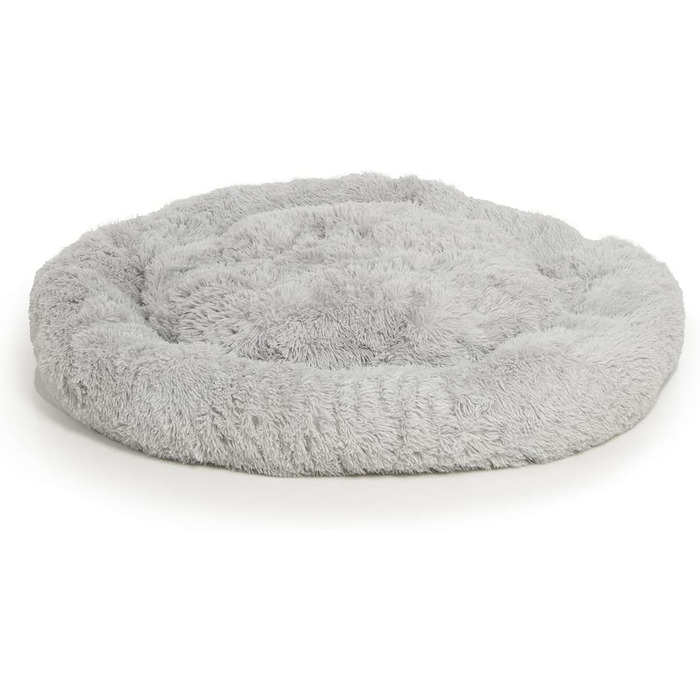 Wallace & Jones | Крісло-лежанка для собак Sarnia - L, сірий | Лежанка для собак, м'яке ліжко | 100 x 100 x 25 см