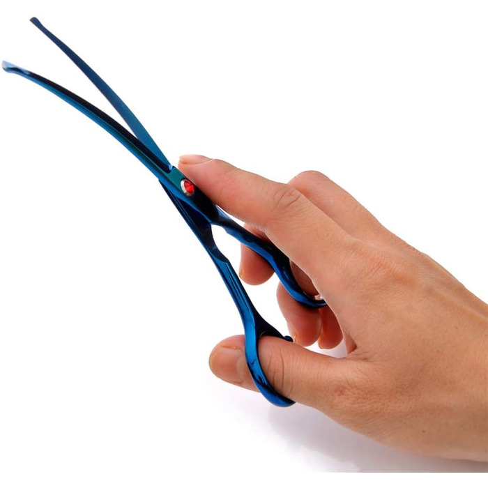 Набір професійних ножиць для грумінгу домашніх тварин 4,5-6,5 дюймів, з нержавіючої сталі, безпечні закруглені кінчики