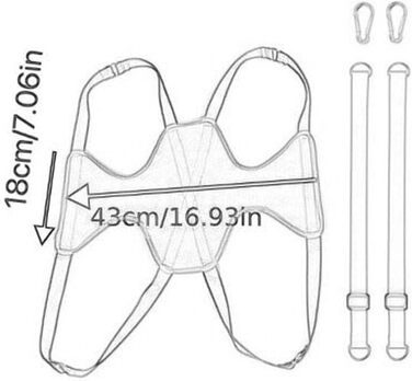 Гамак для купання домашніх тварин Graara, портативна миска для собак (блакитний, M)