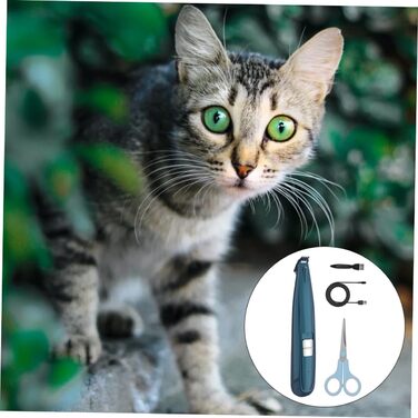 ERINGOGO Професійний триммер для собак та котів - безшумний, акумуляторний, для всіх типів шерсті