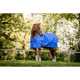 Кінська попона Horseware Amigo Hero 600D Ripstop, легка, без наповнювача, синя/темно-синя, 95 см