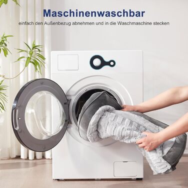 Ортопедичне ліжко для собак Pawk, великі та середні породи, з піною з пам'яті, миється, знімний антиковзний коврик, 89x64x17 см