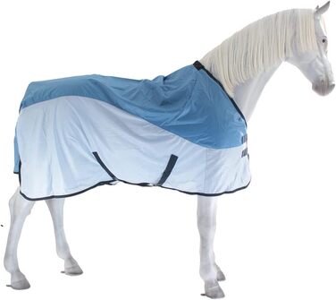 Водонепроникна накидка для коней Busse Paddockdecke RAINFLY, колір Sky Navy, розмір 155