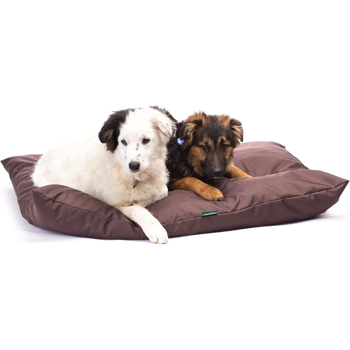 Водонепроникне собаче ліжко 4L Textil ZOE для великих собак, 120x100 см, графіт