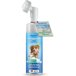 BluePet Очищувач для лап собак - видаляє бруд та сміття I З мікрофібровою рукавичкою I PfotenBlitz Розмір L (глибоке очищення, догляд за лапами)