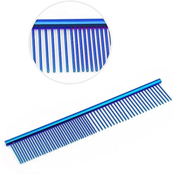 Професійні ножиці для собак 7 дюймів, набір 4 шт. (прямі, вигнуті, розріджувачі)