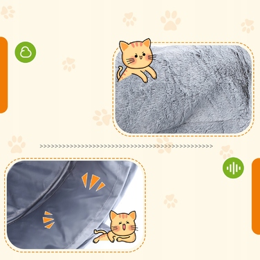Тунель для котів Nobleza S-подібний, 108 см