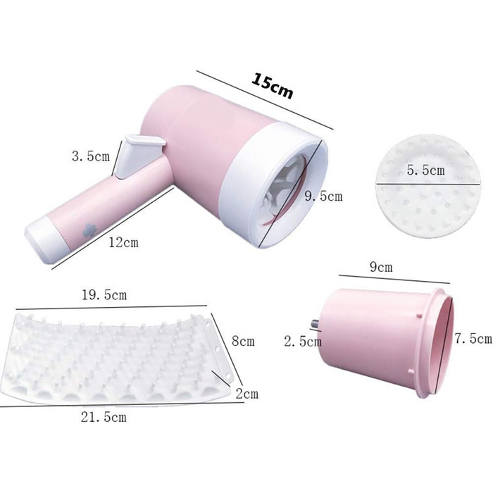 Очисник лап для собак: портативна чаша-щітка для миття лап, масаж та догляд за лапами